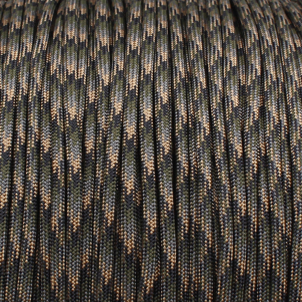 550lb Heavy Duty Paracord/Parachute Cord - 7 Strand Type 3 III Parachute Line 50', 100', 300', 1000' FT Spools