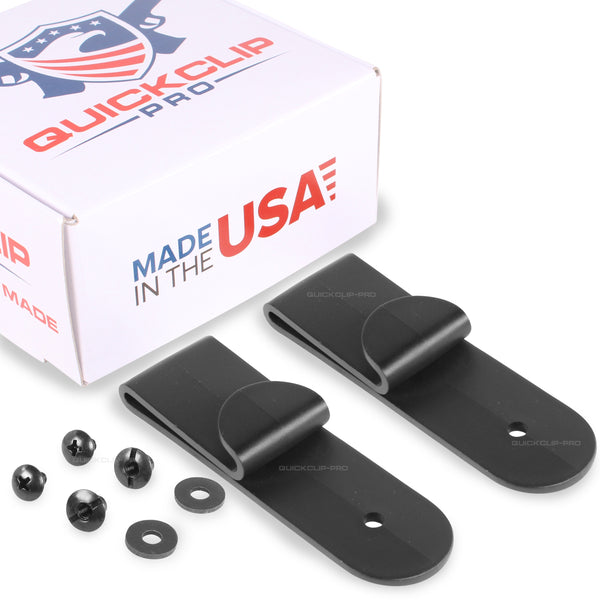 J Clip Poly Universal Under Belt Kydex Gun Holster Clip for IWB/Hybrid/Tuck Style