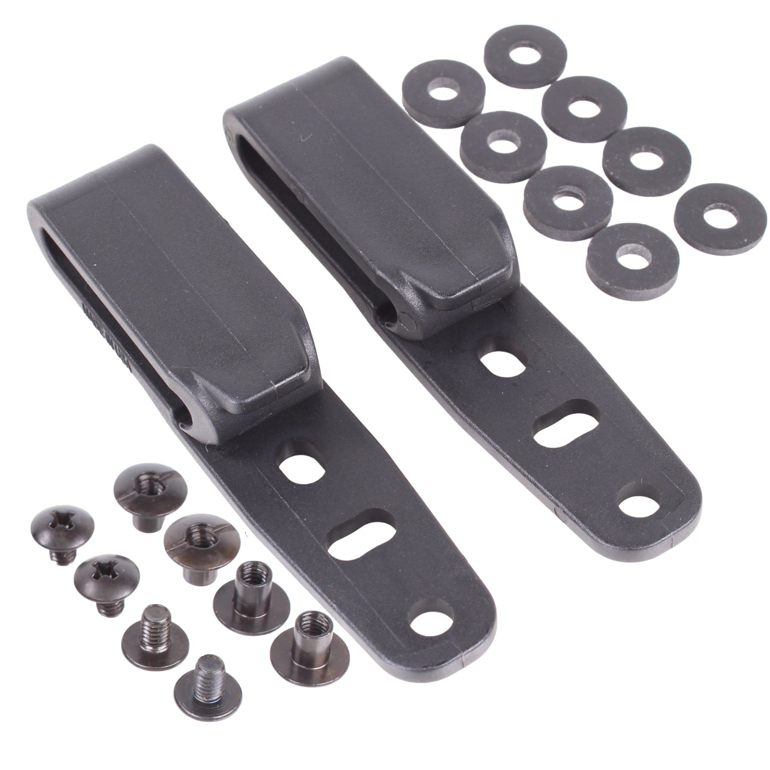 Tough Grips Holster Clips, Adjustable Cant for IWB OWB Kydex, Leather, Hybrid Holster Making