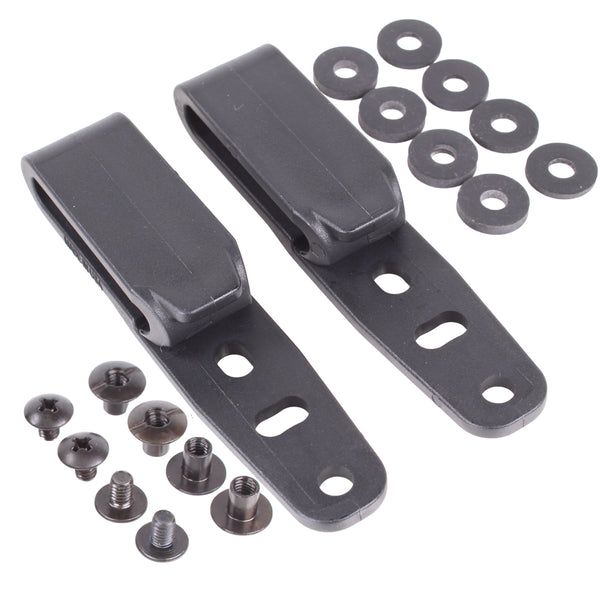 Tough Grips Holster Clips, Adjustable Cant for IWB OWB Kydex, Leather, Hybrid Holster Making