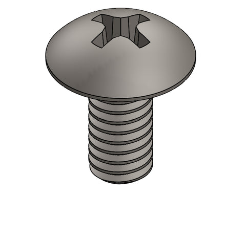Machine Screw - Phillips Truss in Mil Spec Black Oxide Finish