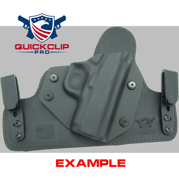 Tough Grips Holster Clips, Adjustable Cant for IWB OWB Kydex, Leather, Hybrid Holster Making