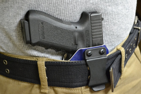 SMITH & WESSON - IWB KYDEX Gun Holster - Concealed Carry Tuckable Multiple Adjustable Belt Clips - 100% US Made - Inside Waistband